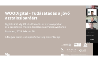 IPOSZ Workshop, Fabunio - WOODCircle, WOODigital